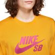 Camiseta Masculina Nike SB Logo Amarelo-CV7539-740- -3-